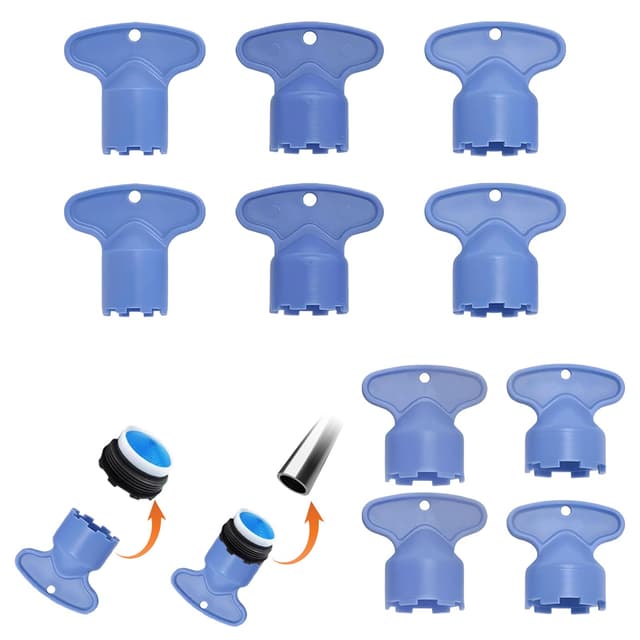 TenaLucy 10 Stück Wasserhahn Belüfterschlüssel 🚰