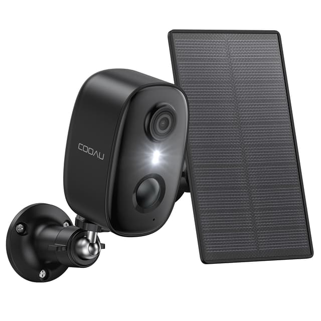 🌟 Super Angebot! COOAU 2K Überwachungskamera Aussen Solar Akku 🌞🔋