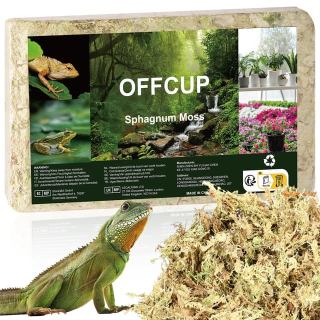 Angebot: OFFCUP 150g Prämie Sphagnum Moos für Terrarium 🌿