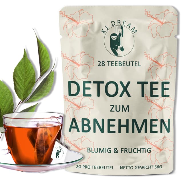 KJ Dream Detox Tee zum Abnehmen - Sanfte Kräutermischung 🌿🍵