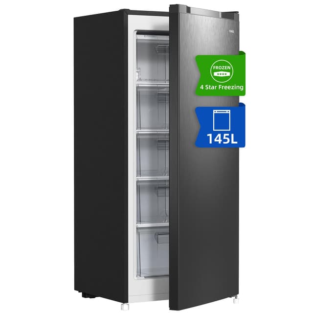 🌟 CHiQ Gefrierschrank FSD160D4E 🌟 | 145L Manuelle Abtauung | 12 Jahre Garantie