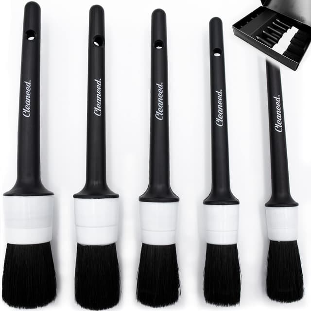Cleaneed Detailing Pinsel Set Premium [5 STÜCK] 🚗