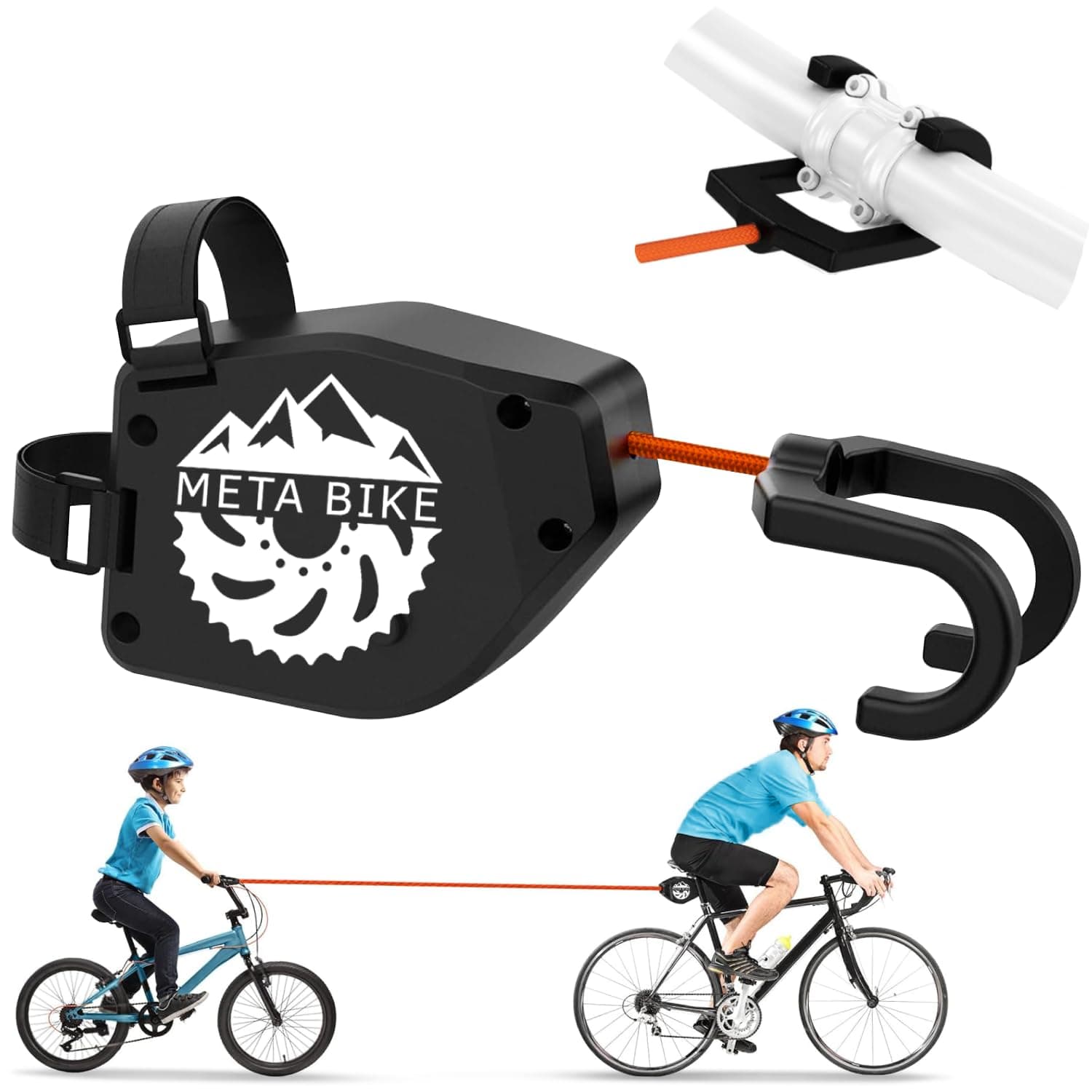 Meta Bike TowKid Fahrrad Abschleppseil für Kinder 🚴‍♂️ | Familien Radabenteuer 🏔️