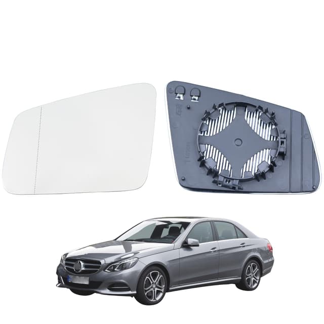 Heizbares Spiegelglas für Mercedes-Benz S/C/E-Class W212 W204 W221