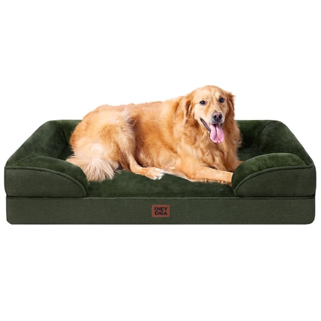 🐶🛋️ EHEYCIGA Orthopädisches Hundebett für Große Hunde XL 112x81x15cm