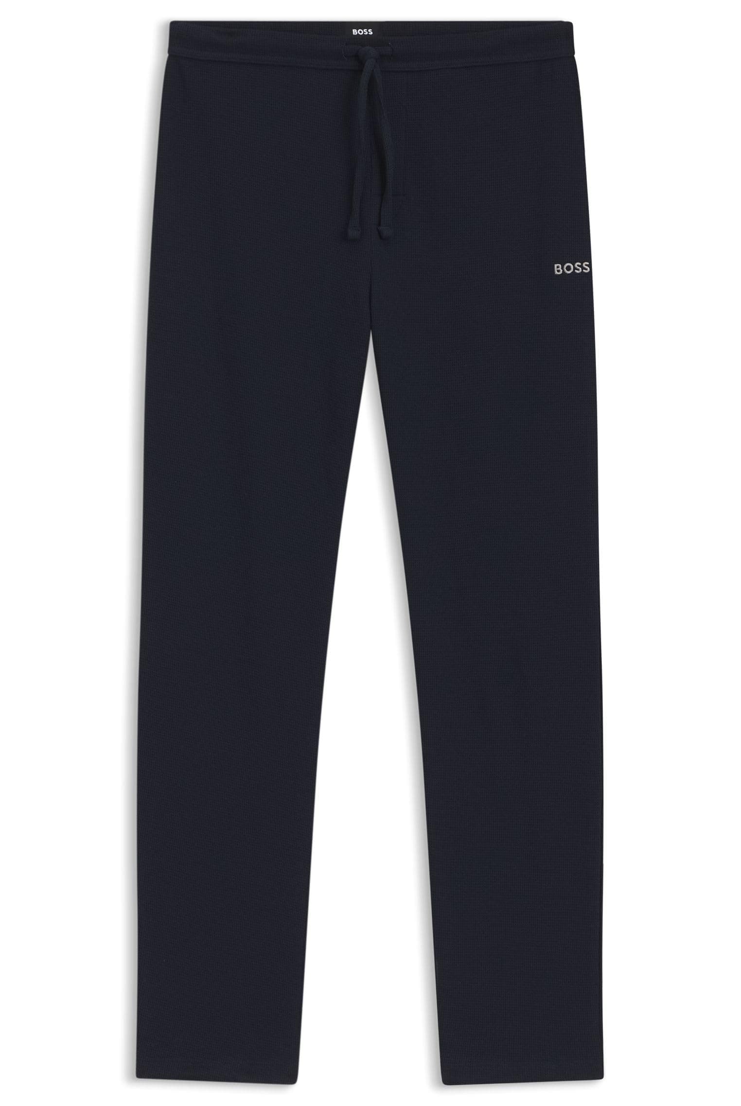 🌙 BOSS Herren Waffle Pants Pyjama-Hose XL Dark Blue Angebot! 🌟