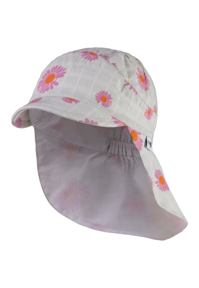 Schnäppchen: Sterntaler Schirmmütze mit Blumen für Mädchen 🌸🌞