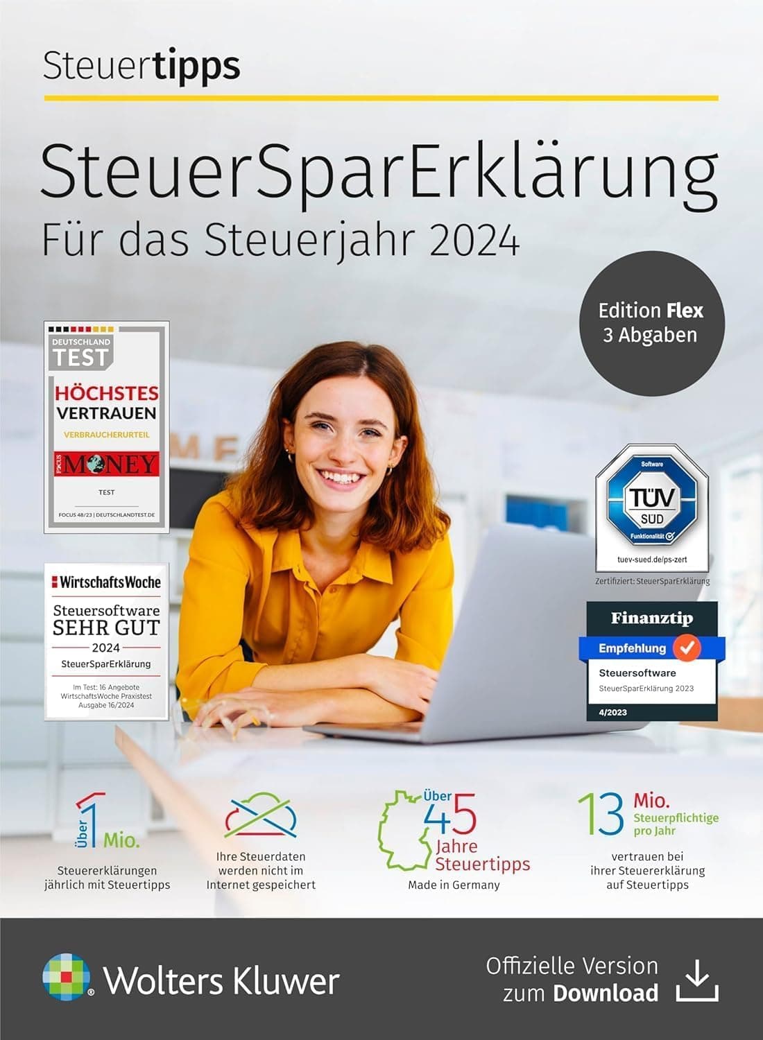 🌟 STEUERTIPPS SteuerSparErklärung Flex 2025 🌟