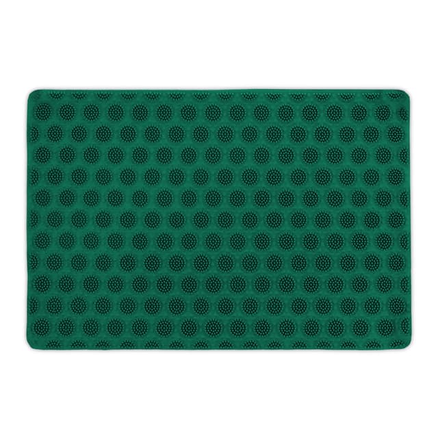 🌿🚪 Grüne Gummi Fußmatte 60x40cm für innen & außen 🚪🌿