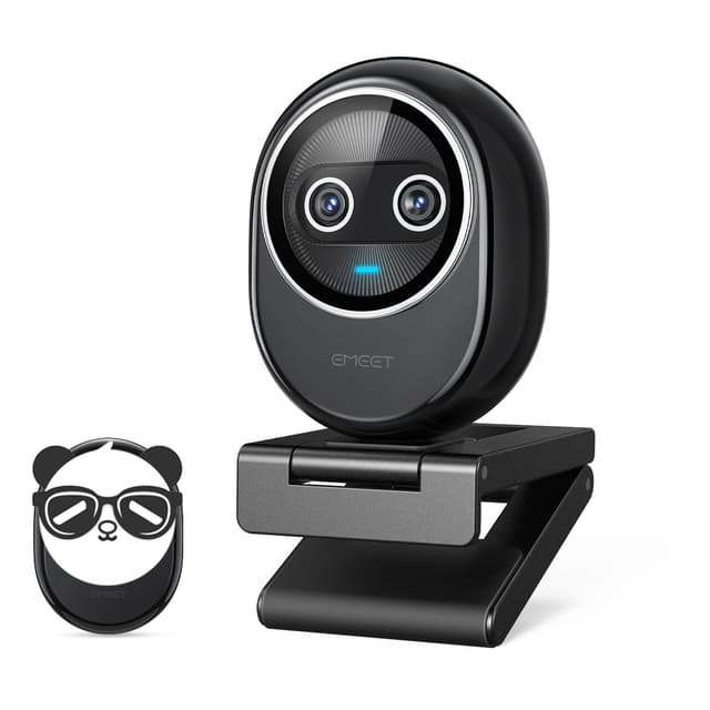 EMEET Piko+ Webcam 4K mit Dual-Kamera und KI-Autofokus 🐼