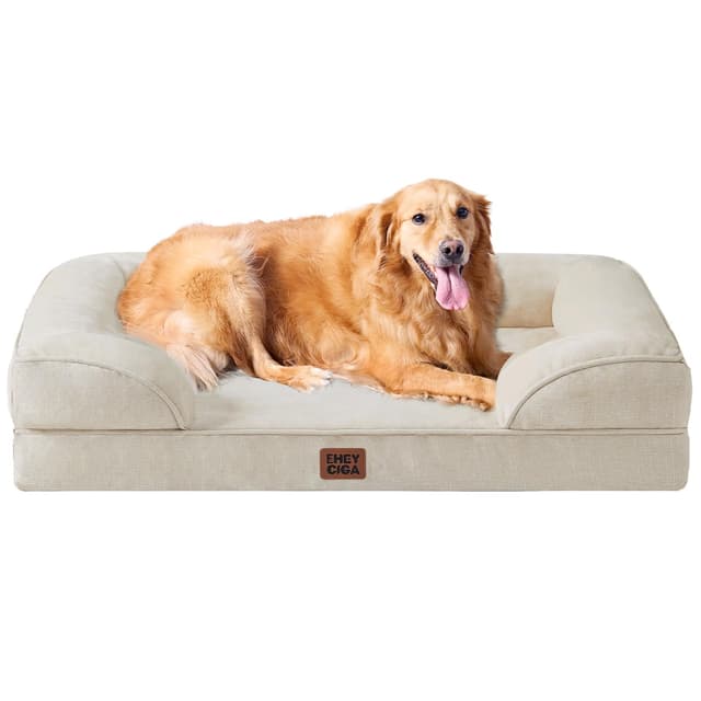 🐾 EHEYCIGA Orthopädisches Hundebett für große Hunde 112x81x15cm 🐾