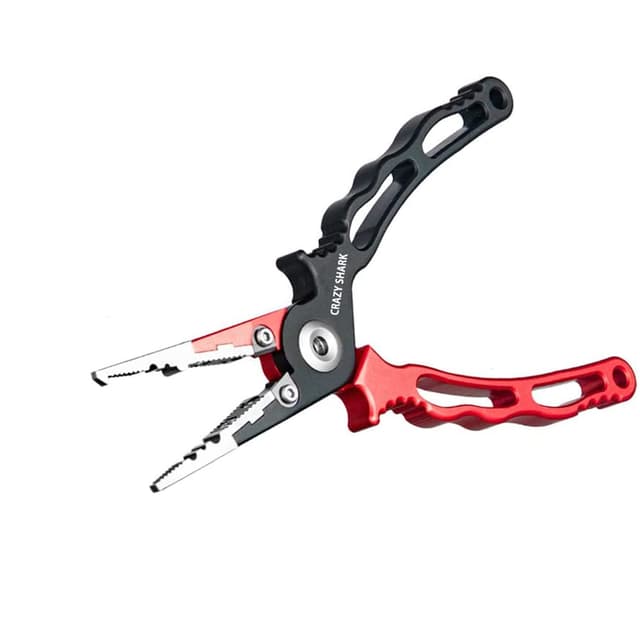 🦈 CRAZY SHARK Angelzange Multifunktionale Aluminium Linie Cutter Hook Remover Tackle - Deal des Tages!
