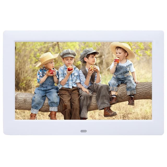 📸🎶🖼️ 10,5 Zoll Digitaler Bilderrahmen mit Musik Foto Videoplayer
