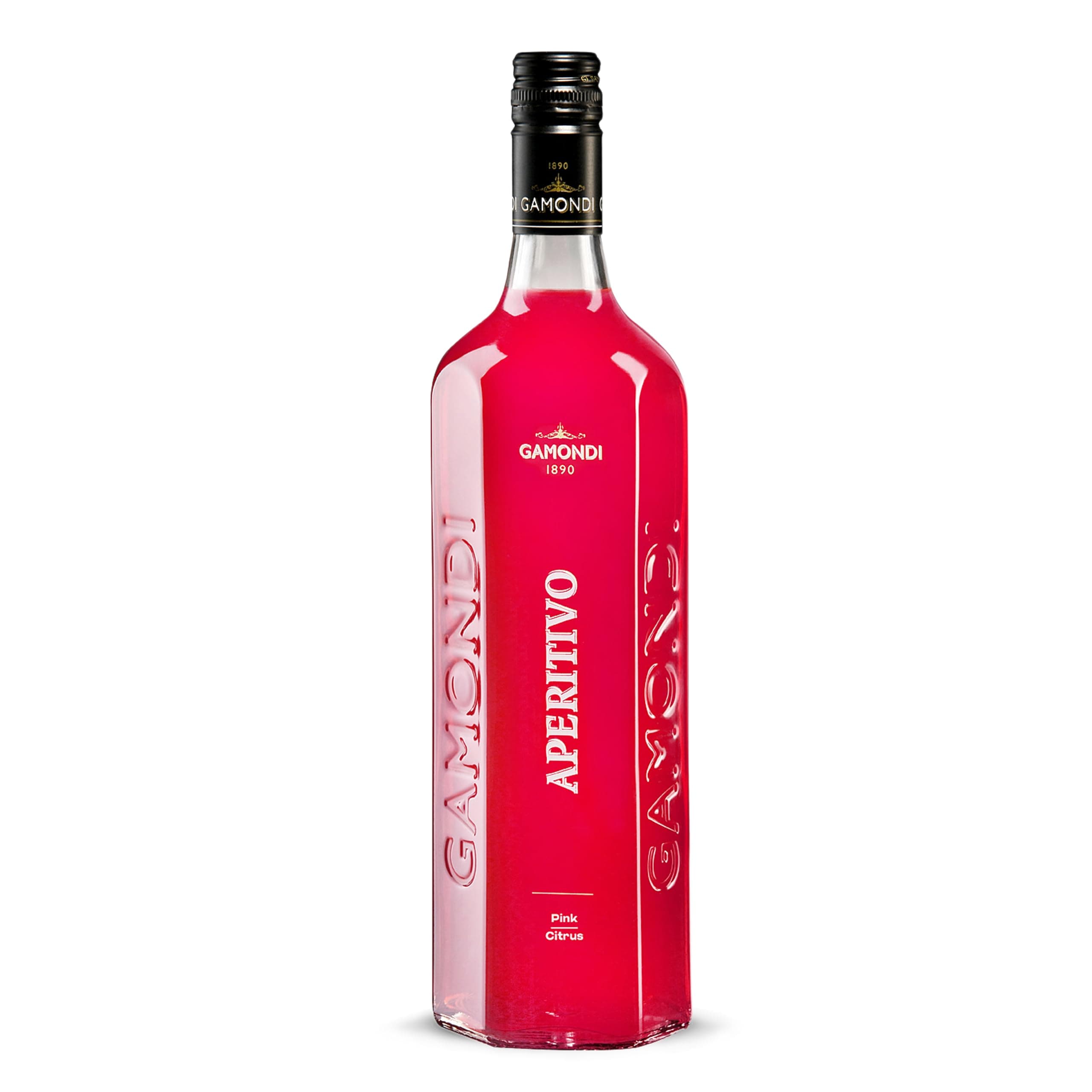 Gamondi - Aperitivo Pink Citrus Spritz - 1l | Premium Aperitiv aus Italien