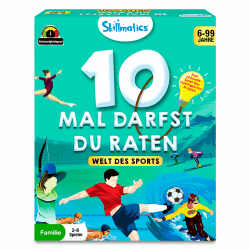 Skillmatics Kartenspiel - 10 Mal darfst du raten Welt des Sports 🏅🎲