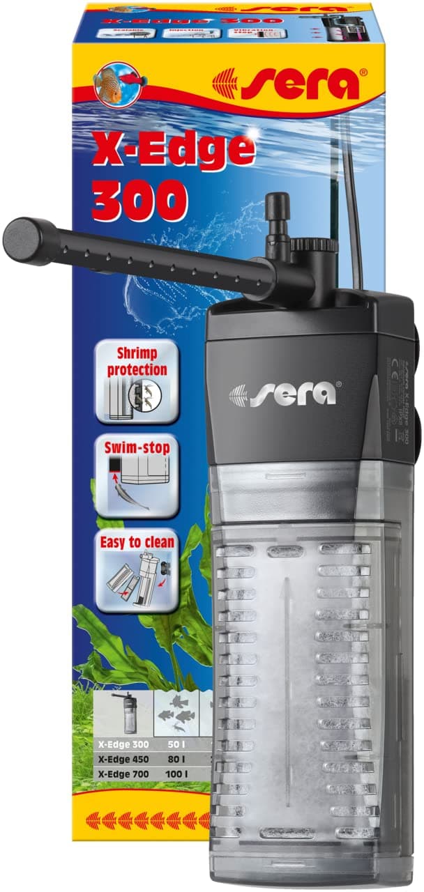 🐠🌿🌊 Sera X-Edge 300 Eckfilter fürs Aquarium bis 100 Liter 32655 - Deal!