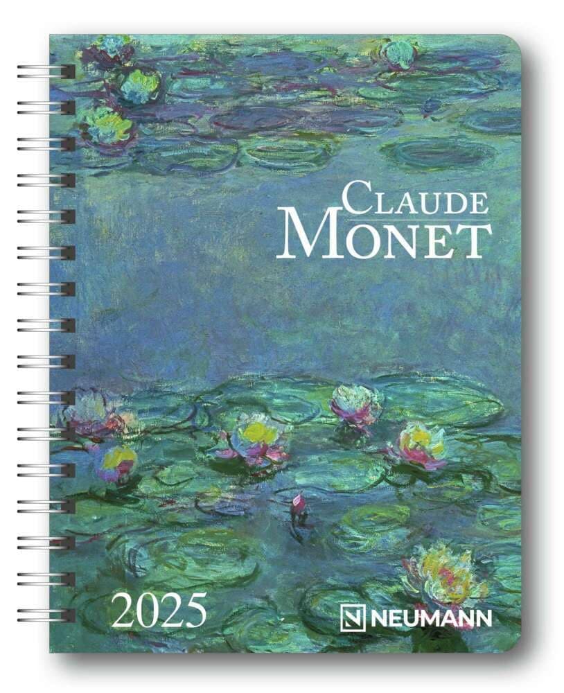 N NEUMANNVERLAGE - Claude Monet 2025 Diary 🎨📅