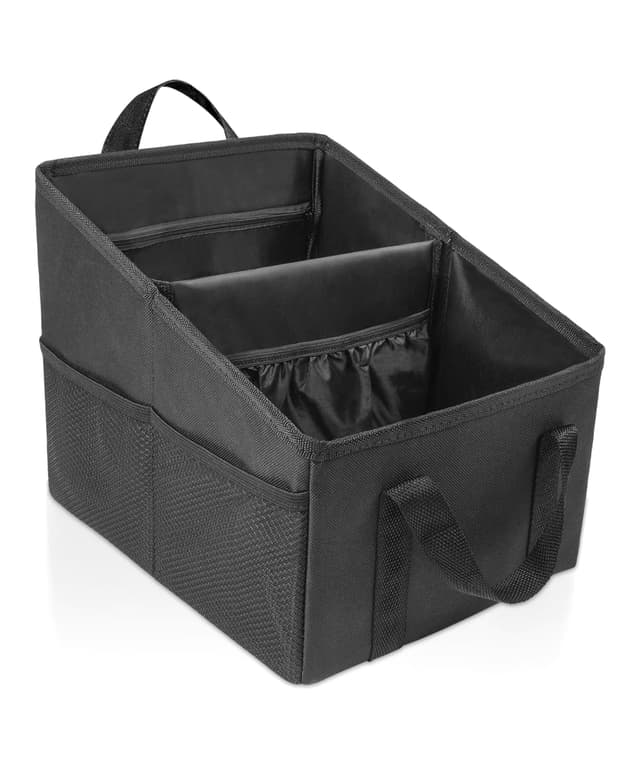 🚗 Flaconi Auto Organizer Rücksitz 🌟 Hochwertiges Oxford-Stoff 🛡️ Stabil und rutschfest 🎁 Einfach zu verwenden 🚀 Breite Anwendung