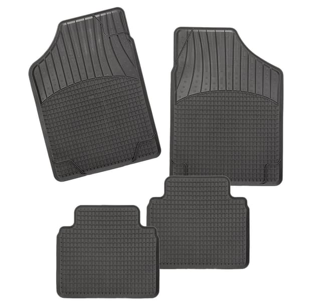 🚗🌟 CarFashion 251749 Allwetter B2, Schalenmatte B2, Auto Fussmatten Set in schwarz 🌟🚗