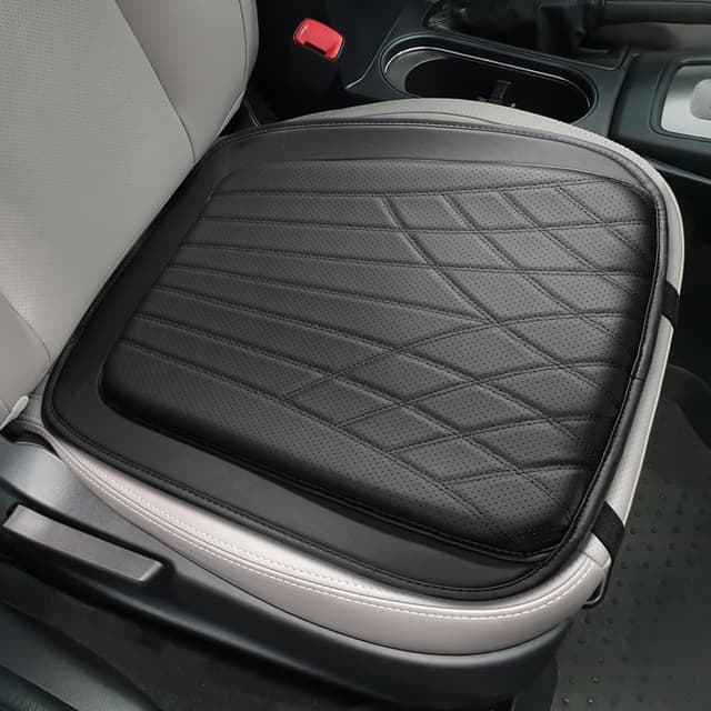 ZATOOTO Sitzkissen Auto Nappa Leder - Universal Größe 🚗
