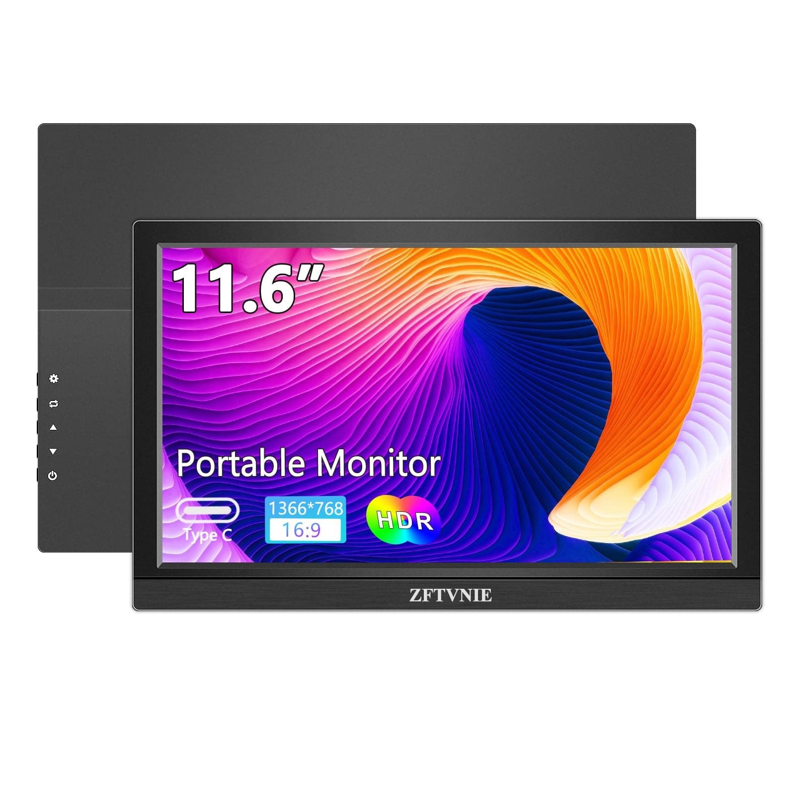🌟 Angebot: ZFTVNIE 11,6" Tragbarer Monitor HD Externer Bildschirm 🌈