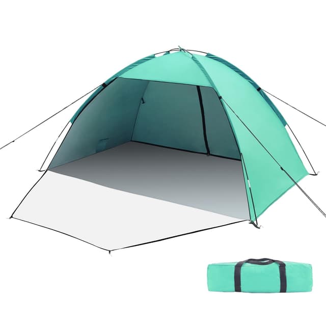 🏖️ Strandmuschel XXL mit UV Schutz 50+ für die ganze Familie 🌞