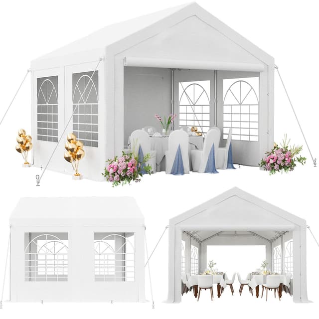 TRIUMPHKEY Pavillon 3x4 - Stabil, windresistent und langlebig 🎪