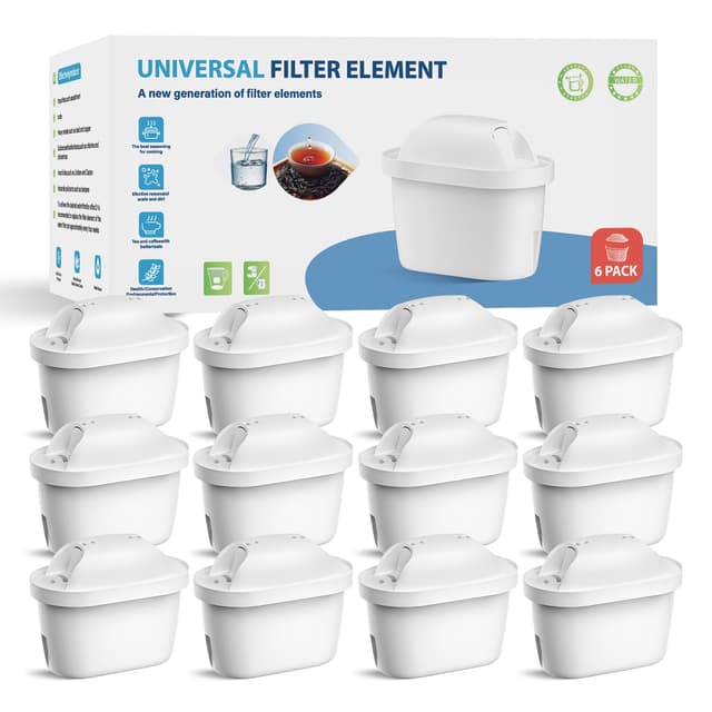 🌊🌿 WaterJingYi Wasserfilter Kartuschen - Ersatz für Brita Maxtra Pro Marella Maxtra Plus