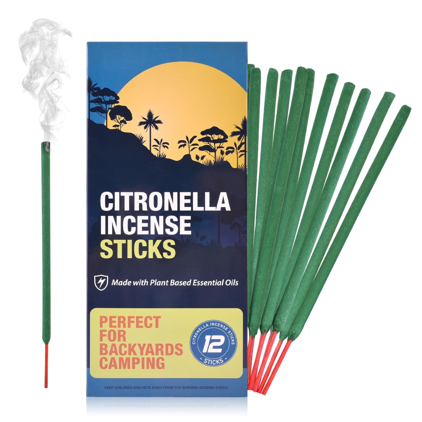 Citronella Räucherstäbchen - Perfekt für Outdoor-Entspannung 🌿