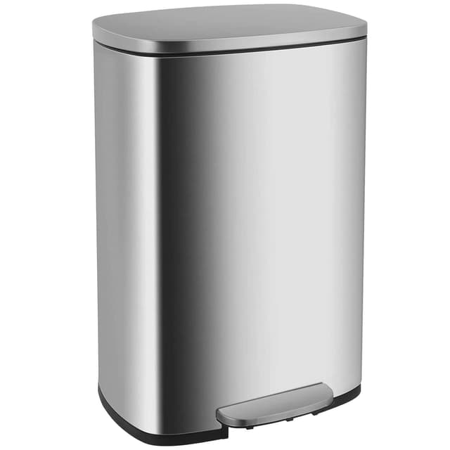 BestOffice 50 L Mülleimer Küche Mülleimer mit Deckel 🗑️