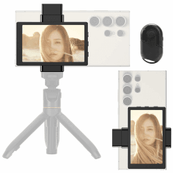 📱🔥 Newmowa Phone Vlog Selfie Monitor Bildschirm mit Magnetischer Telefonhalterung