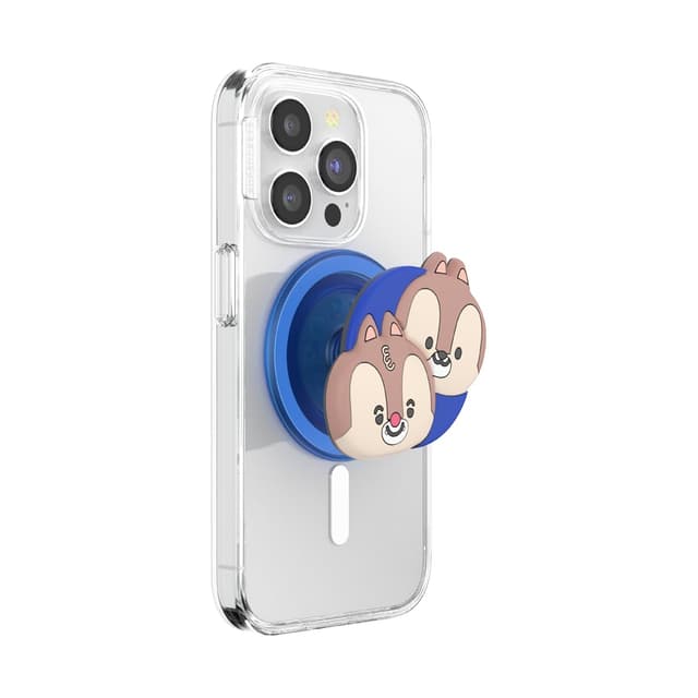 📱 PopSockets Runder Telefongriff mit MagSafe - Disney Kawaii Chip 'n Dale