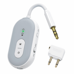 ORIA Bluetooth Aux Adapter, 2 in 1 aptX Klinke Bluetooth 5.3 Empfänger Transmitter 🎵🔊
