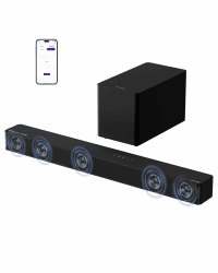 🔊 ULTIMEA 5.1ch Soundbar mit Dolby Atmos, Heimkino 4D Surround Sound System 🎬