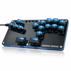 🎮 Sehawei Arcade Stick 16Keys All-Button Gamerfinger, Arcade Controller Street Fight für PC/Ps3/Ps4/Switch/Steam Game Keyboard
