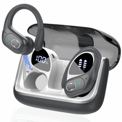 🎧 STECEi Kopfhörer Sport 2025 - Kabellos Bluetooth 5.4 mit HD Mic