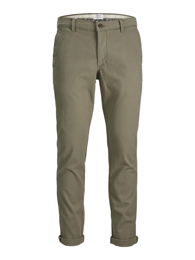 JACK & JONES Herren Jpstmarco Jjfury Ana Noos Chino 31W / 32L Aloe 🌿