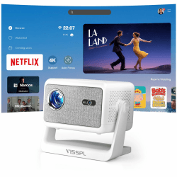 Smart Mini Beamer mit Netflix Lizenzierung 🔥 27000 Lumen Full HD 1080P 4K Projektor