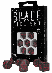 🚀 Q-Workshop QWOSPA02 Space Dice Set Voyager (7) - Tolles Angebot! 🎲