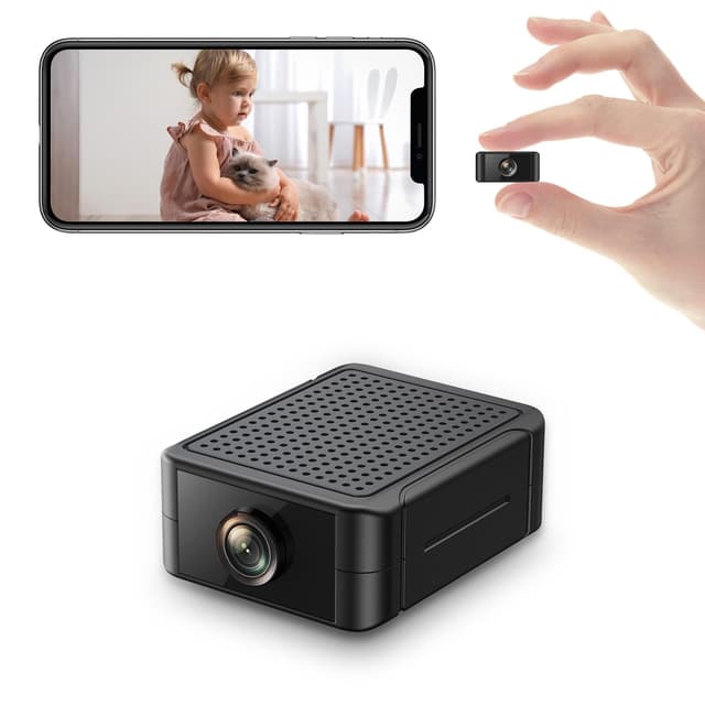 📹 Liretope Mini Kamera 4K HD WLAN Überwachungskamera Innen 🌟