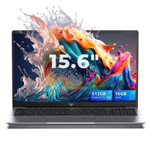 ACEMAGIC 15.6 Zoll FHD Laptop Computer - Quad-Core N-97 Prozessor bis zu 3.6GHz（Beat N5095） Laptop, 16GB DDR4 512GB SSD Notebook
