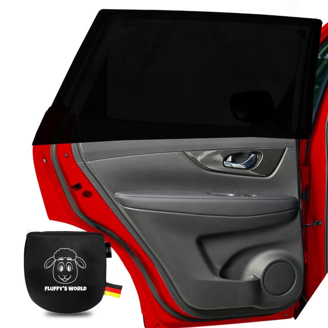 Sonnenschutz Auto Baby mit ZERTIFIZIERTEM UPF+ UV-Schutz 🌞