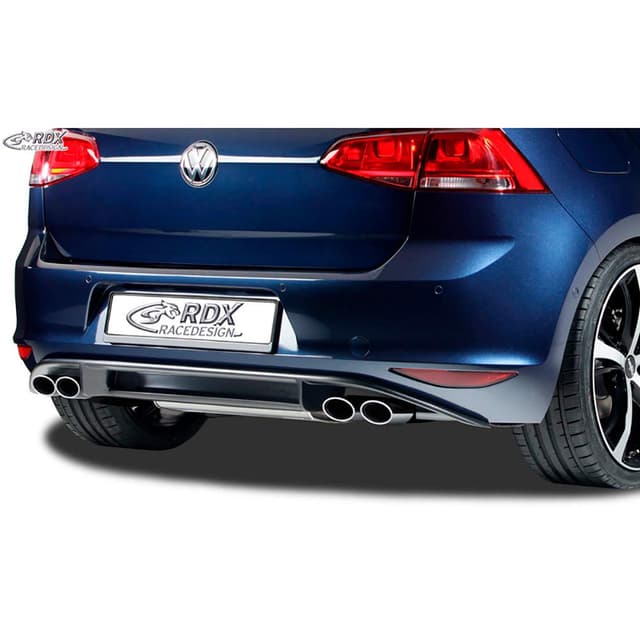 🔥 RDX Racedesign Heckschürzenansatz 'Diffuser' für VW Golf VII 🏎️