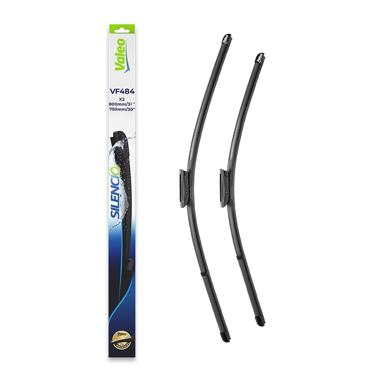 🚗 VALEO Silencio Wischer - VF484 - Set mit 2 Wischerblättern - 574684