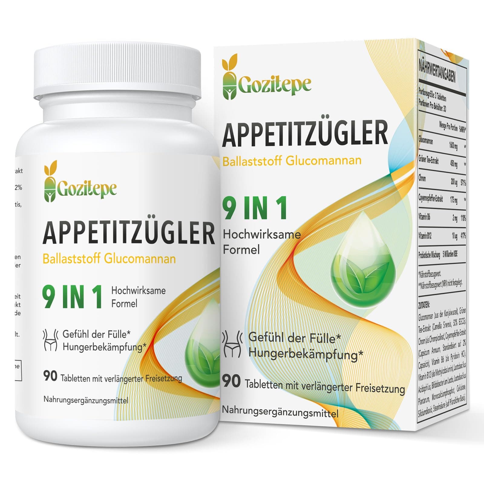 Natürlicher Appetitzügler für Frauen mit Glucomannan aus Konjakwurzel 🌿🌶️🌿