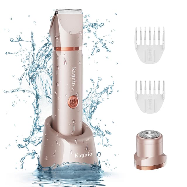 Bikini Trimmer für Frauen Schamhaare 2 in 1 Elektrischer Rasierer 🌸👙