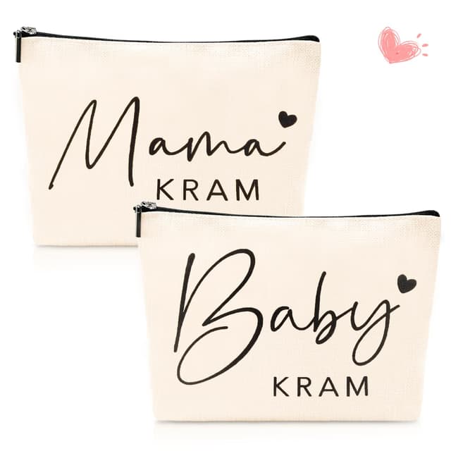 🎁 2pcs Geschenk Für Werdende Mutter - Baby Geschenk Mädchen - Geburt Baby Kram Set