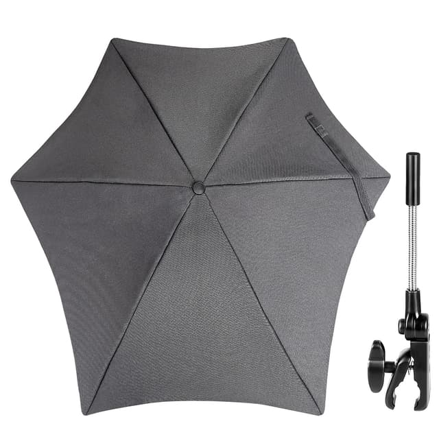🌞 ZjRight Universal Sonnenschirm für Kinderwagen & Buggy - UV Schutz 50+ / 70 cm 🌂