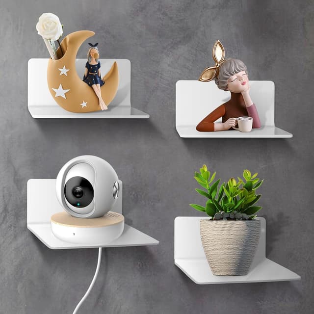 🌟 4 Stück Schwebendes Regale Wand - Sonderangebot! 🌟