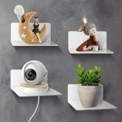 🌟 4 Stück Schwebendes Regale Wand - Sonderangebot! 🌟